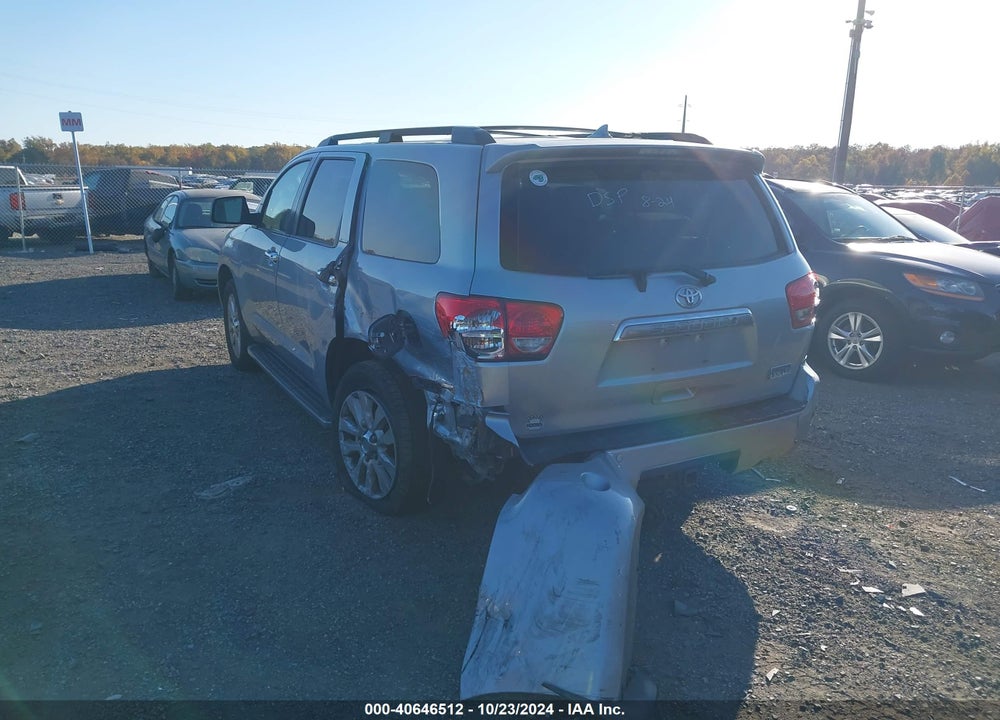 2014 TOYOTA SEQUOIA PLATINUM 5.7L V8 VIN: 5TDDY5G1XES102660