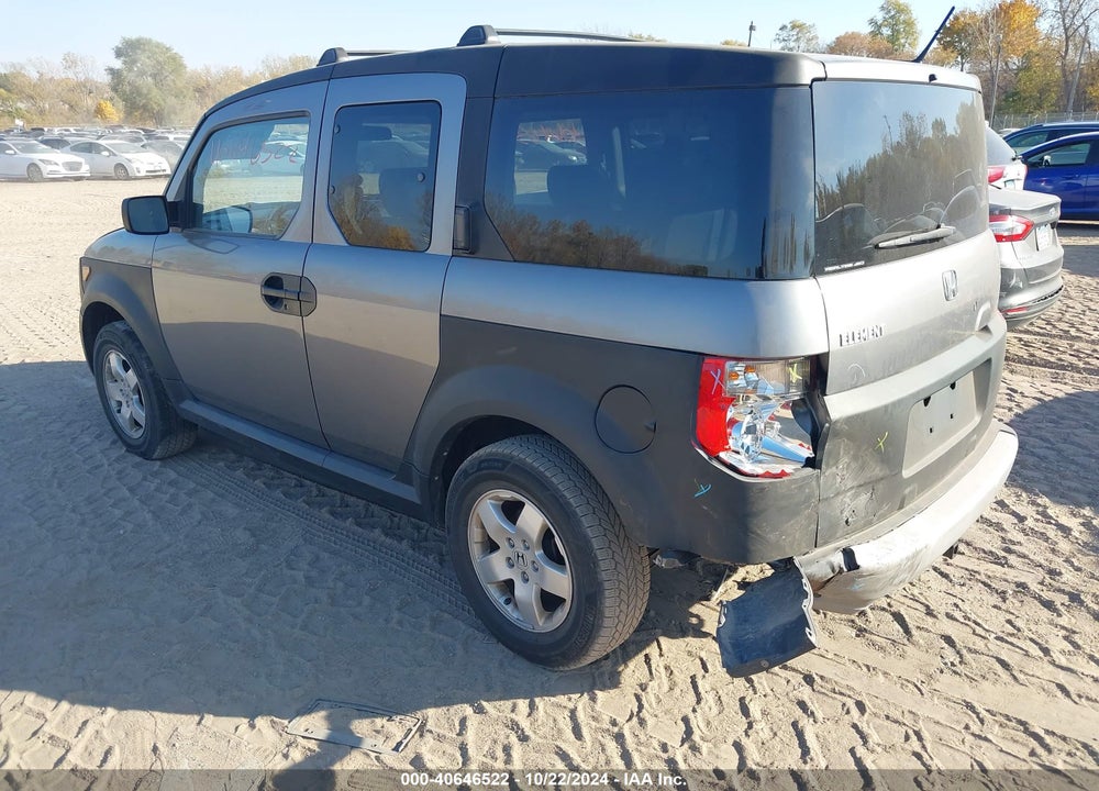 2005 HONDA ELEMENT EX VIN: 5J6YH28625L008150