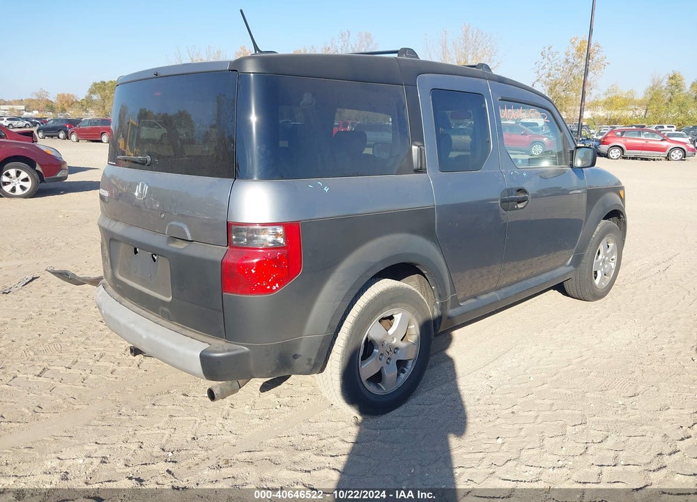 2005 HONDA ELEMENT EX VIN: 5J6YH28625L008150