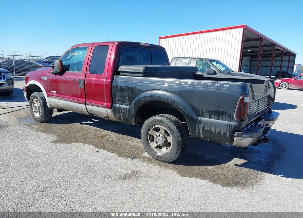 2006 FORD F-250 LARIAT/XL/XLT VIN: 1FTSX21P36EC56513