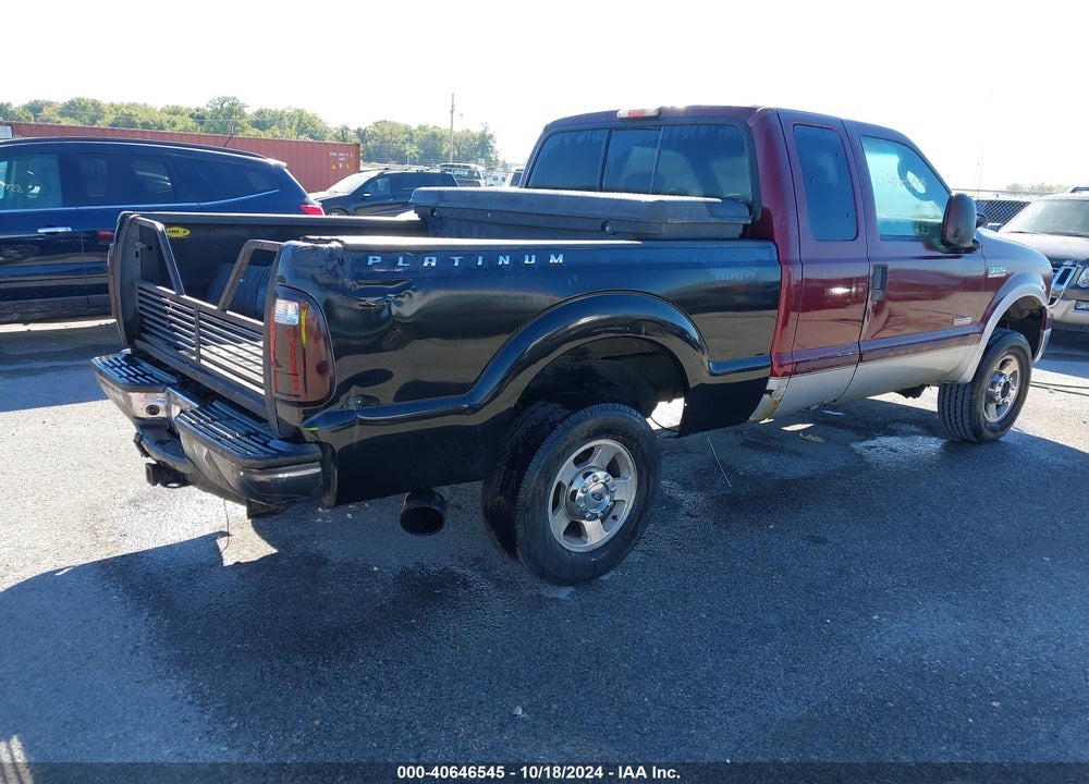 2006 FORD F-250 LARIAT/XL/XLT VIN: 1FTSX21P36EC56513