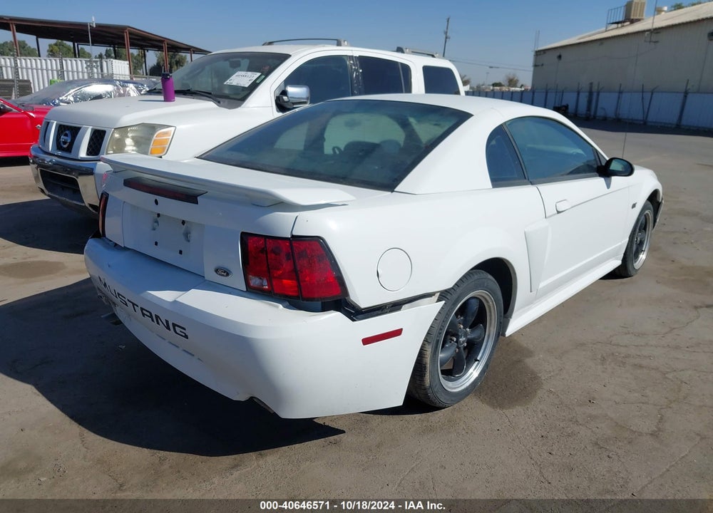 2001 FORD MUSTANG GT VIN: 1FAFP42XX1F196833
