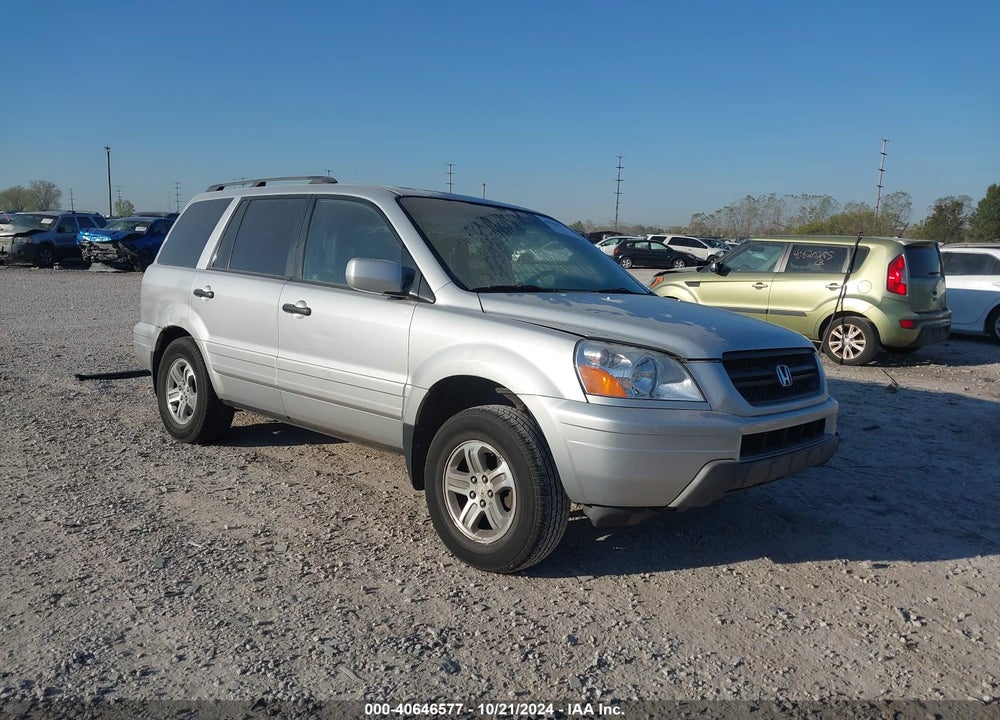 2005 HONDA PILOT EX-L VIN: 2HKYF18525H531623