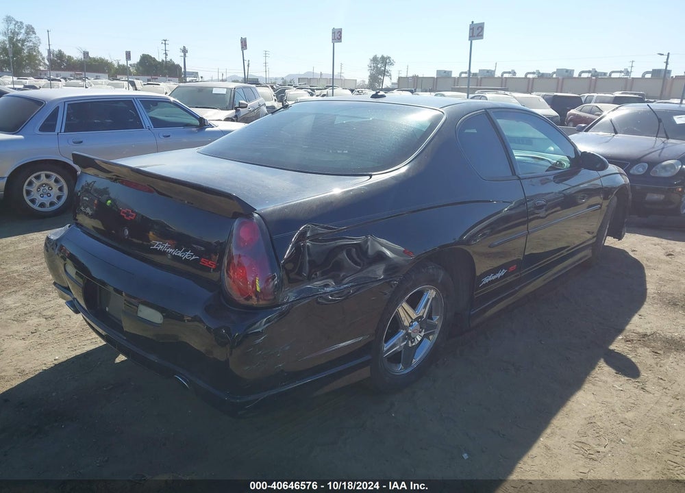 2004 CHEVROLET MONTE CARLO SUPERCHARGED SS VIN: 2G1WZ121049329958
