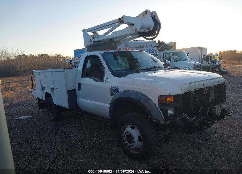 2008 FORD F-450 CHASSIS XL/XLT VIN: 1FDXF46Y78EA55363