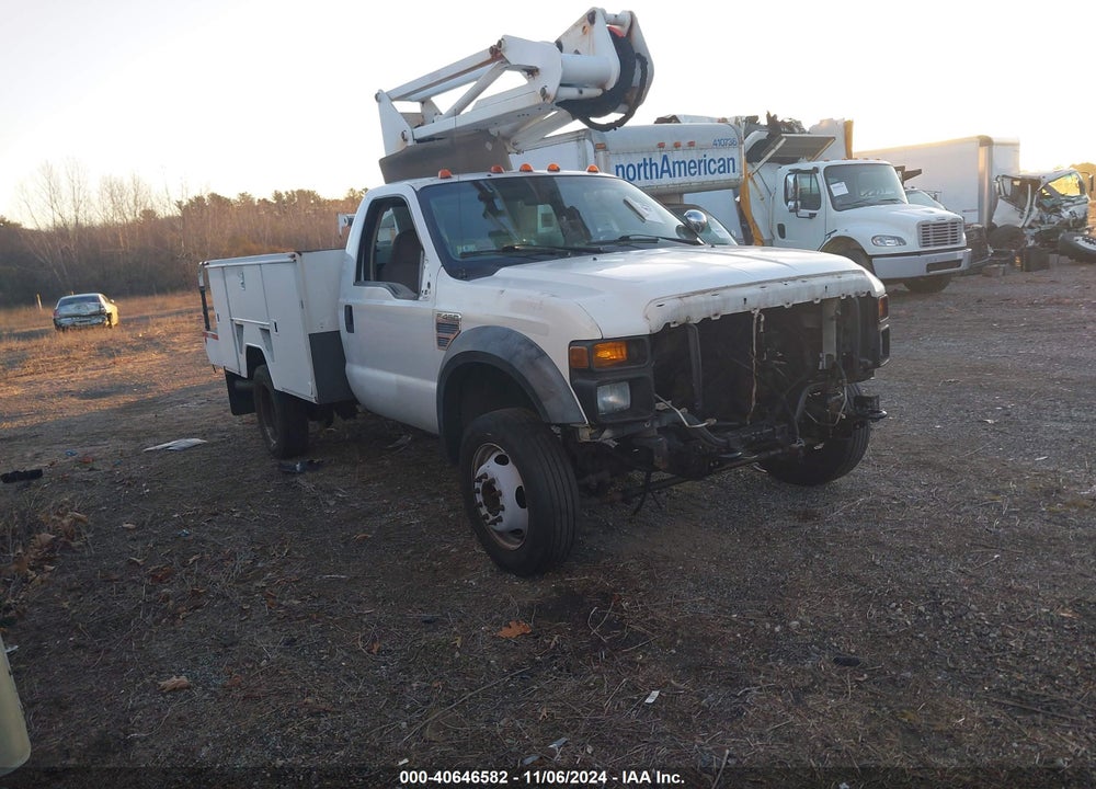 2008 FORD F-450 CHASSIS XL/XLT VIN: 1FDXF46Y78EA55363