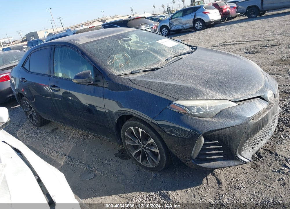 2017 TOYOTA COROLLA XSE VIN: 5YFBURHE5HP723975