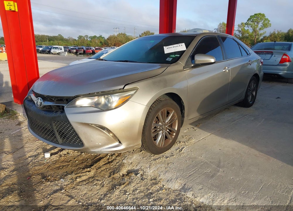 2016 TOYOTA CAMRY SE VIN: 4T1BF1FK9GU246226