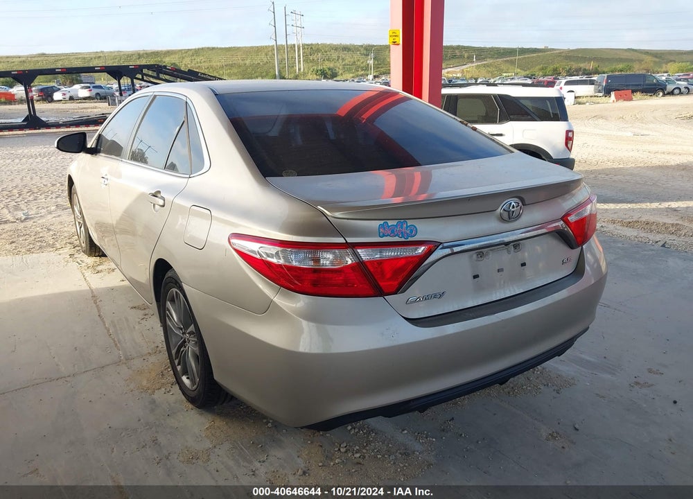 2016 TOYOTA CAMRY SE VIN: 4T1BF1FK9GU246226