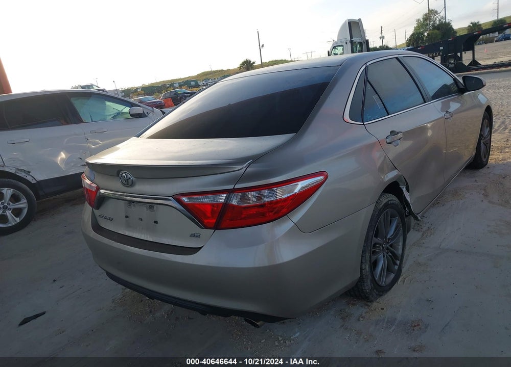2016 TOYOTA CAMRY SE VIN: 4T1BF1FK9GU246226