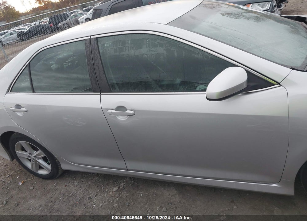 2012 TOYOTA CAMRY SE VIN: 4T1BF1FK4CU092633