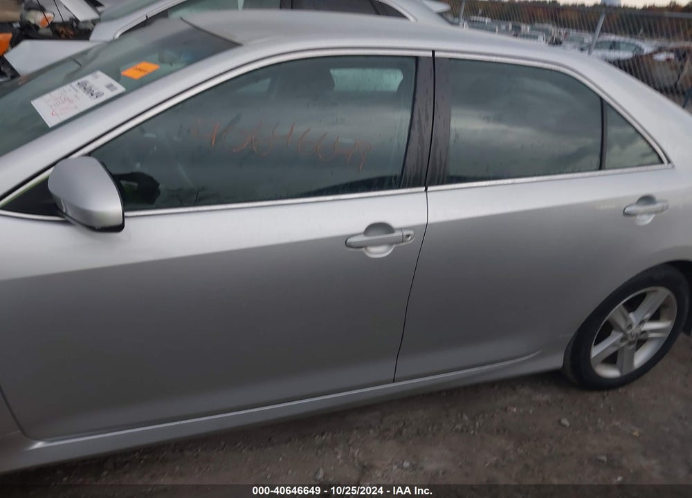 2012 TOYOTA CAMRY SE VIN: 4T1BF1FK4CU092633
