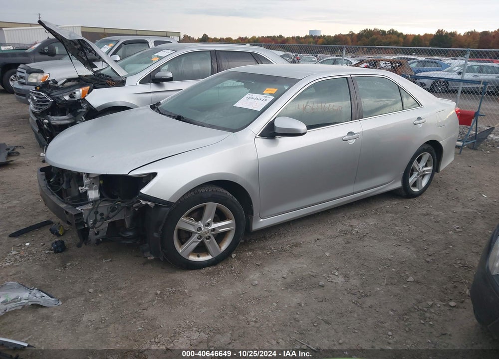 2012 TOYOTA CAMRY SE VIN: 4T1BF1FK4CU092633