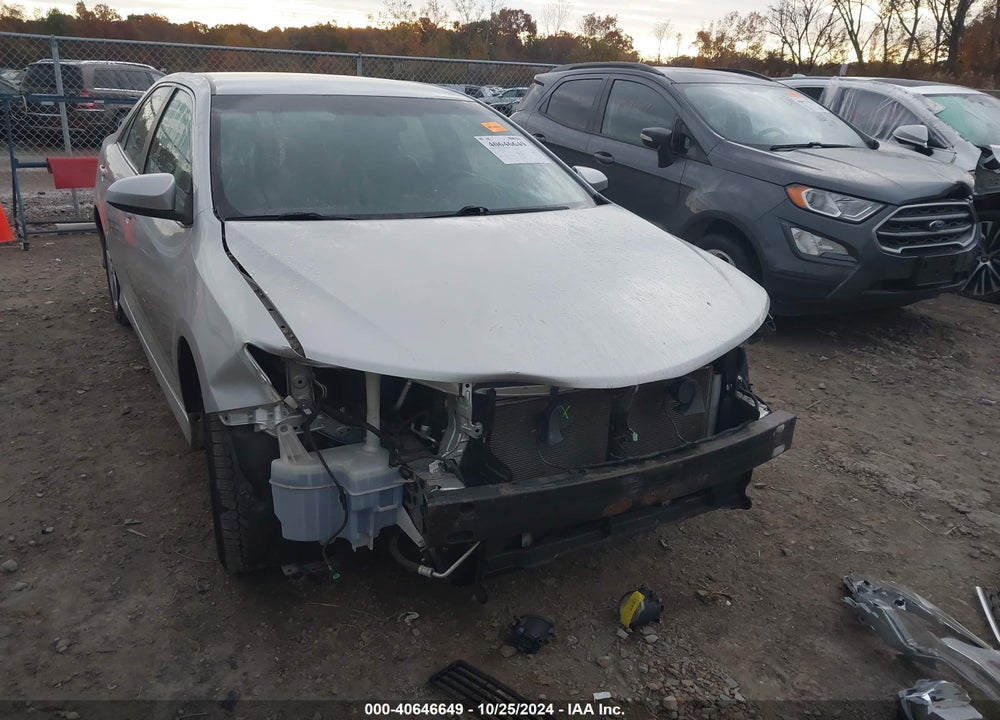 2012 TOYOTA CAMRY SE VIN: 4T1BF1FK4CU092633