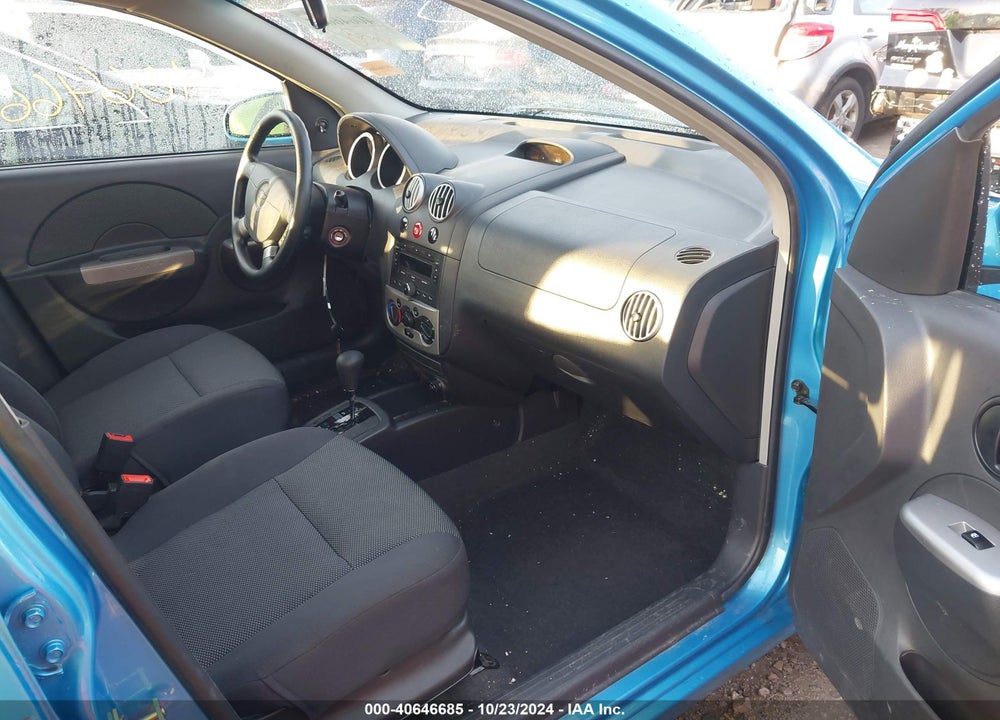 2006 CHEVROLET AVEO LT VIN: KL1TG666X6B645394