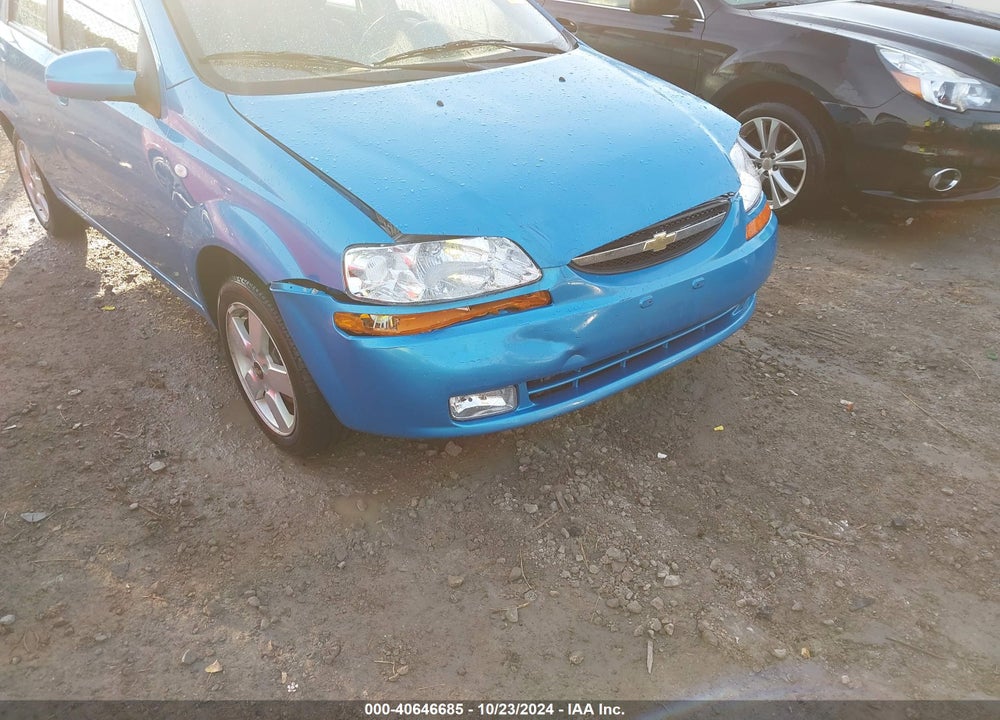 2006 CHEVROLET AVEO LT VIN: KL1TG666X6B645394