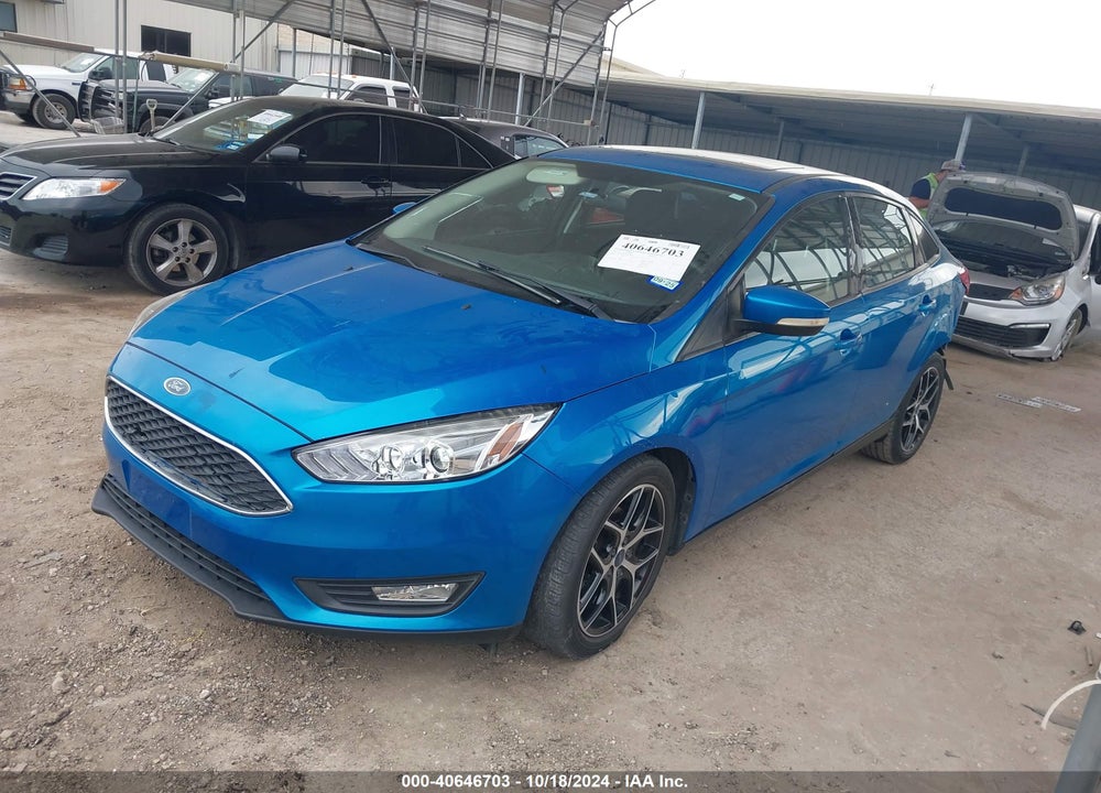 2017 FORD FOCUS SEL VIN: 1FADP3H26HL244482