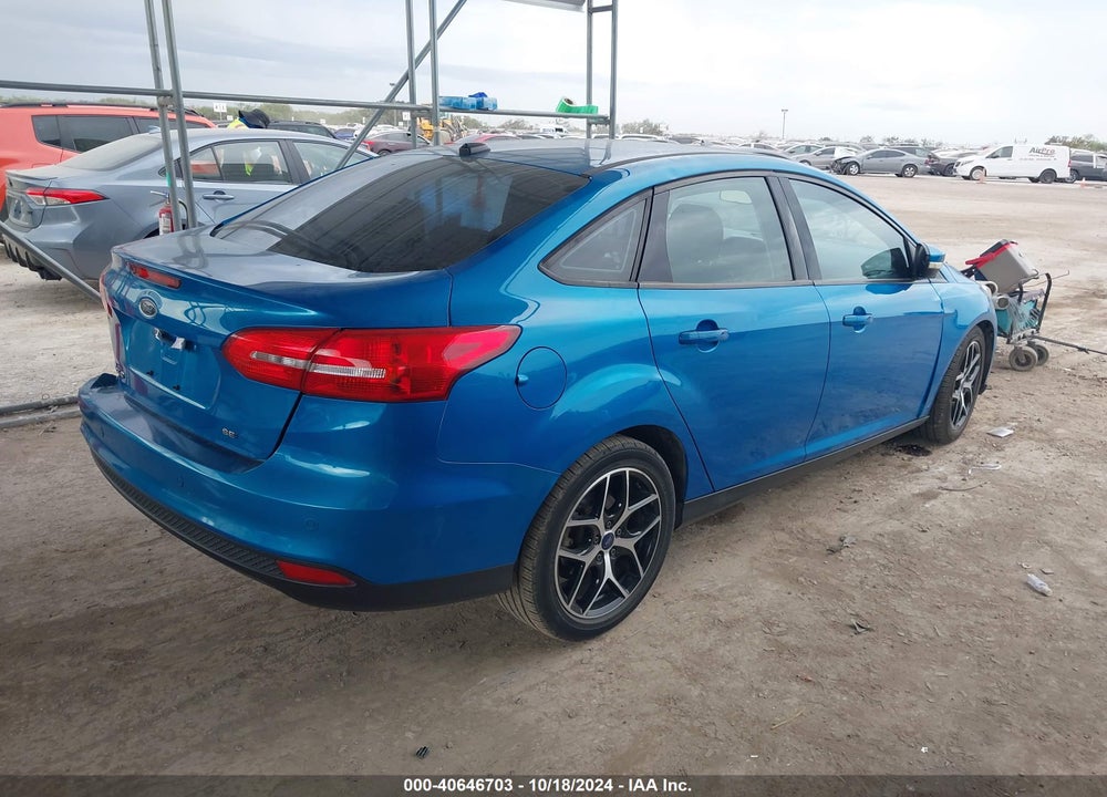 2017 FORD FOCUS SEL VIN: 1FADP3H26HL244482