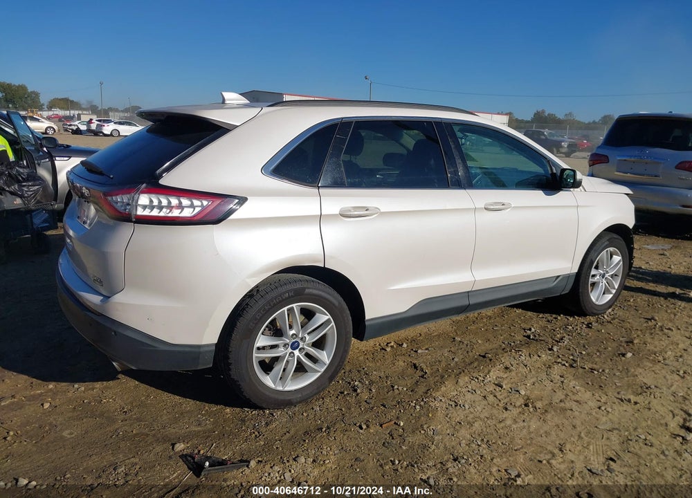 2015 FORD EDGE SEL VIN: 2FMTK3J90FBB15092