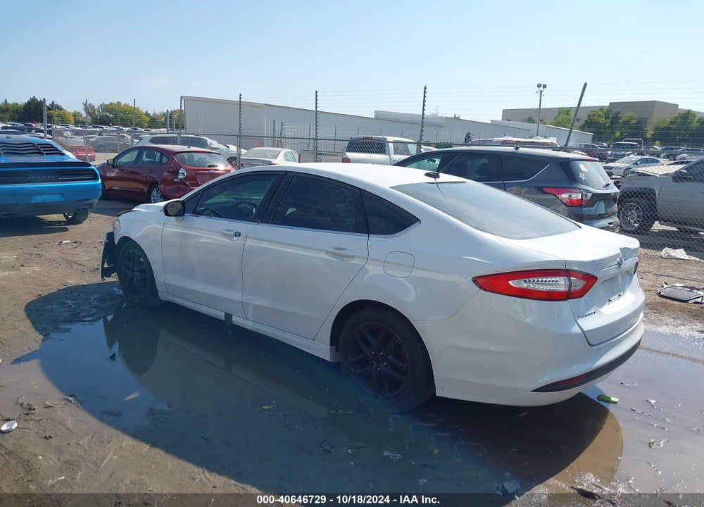 2015 FORD FUSION SE VIN: 3FA6P0H7XFR152860