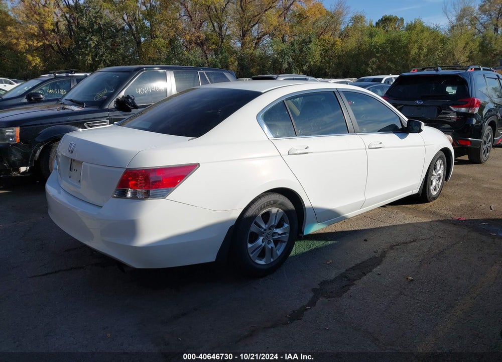 2010 HONDA ACCORD 2.4 LX-P VIN: 1HGCP2F40AA058363