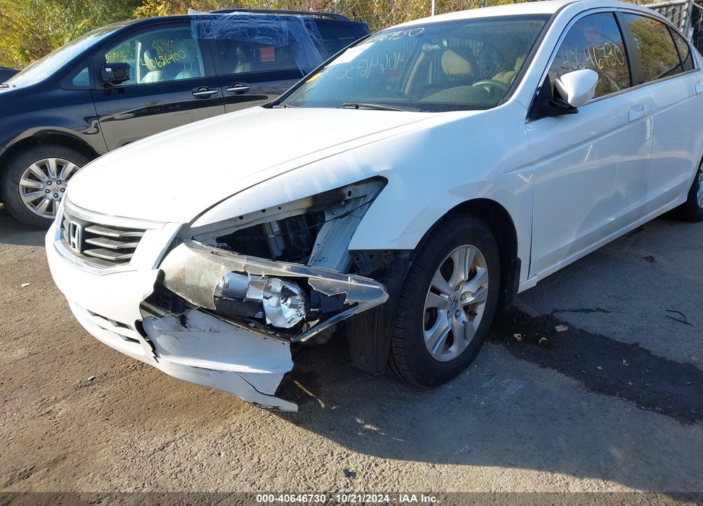 2010 HONDA ACCORD 2.4 LX-P VIN: 1HGCP2F40AA058363