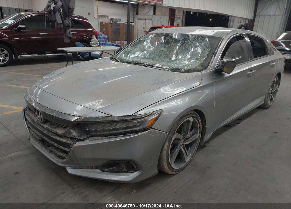 2021 HONDA ACCORD SPORT VIN: 1HGCV1F30MA104110