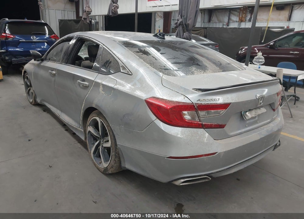 2021 HONDA ACCORD SPORT VIN: 1HGCV1F30MA104110