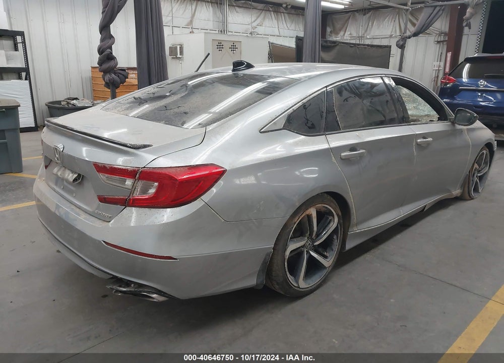 2021 HONDA ACCORD SPORT VIN: 1HGCV1F30MA104110