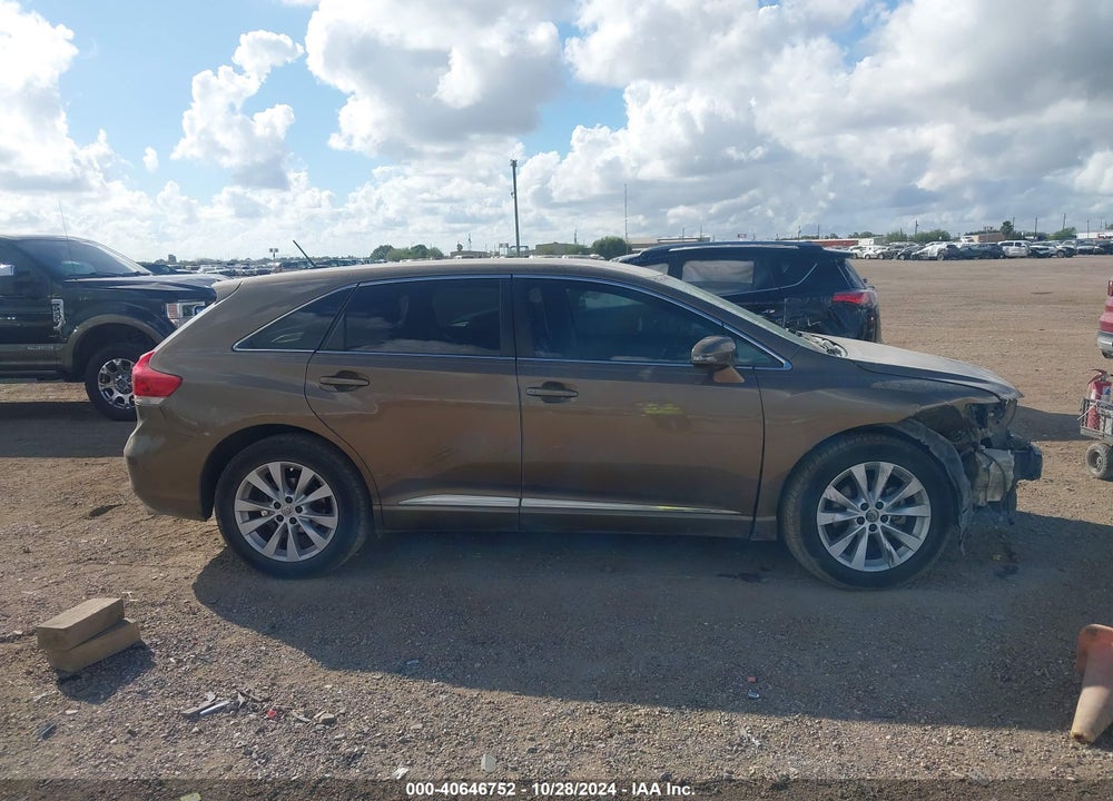 2014 TOYOTA VENZA LE VIN: 4T3ZA3BB8EU085354