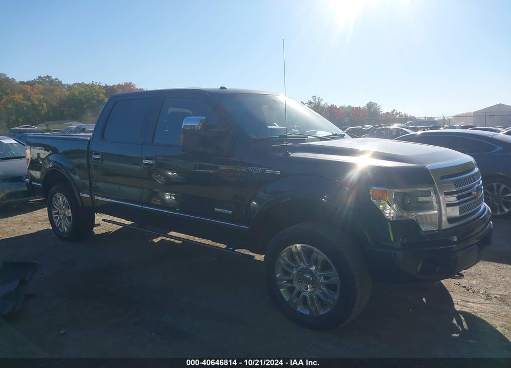 2013 FORD F-150 PLATINUM VIN: 1FTFW1ET2DFD77711