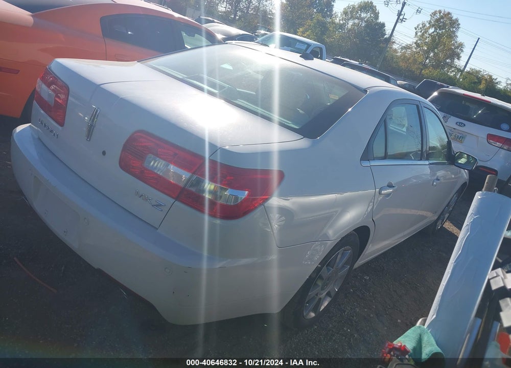 2008 LINCOLN MKZ VIN: 3LNHM26T78R652092