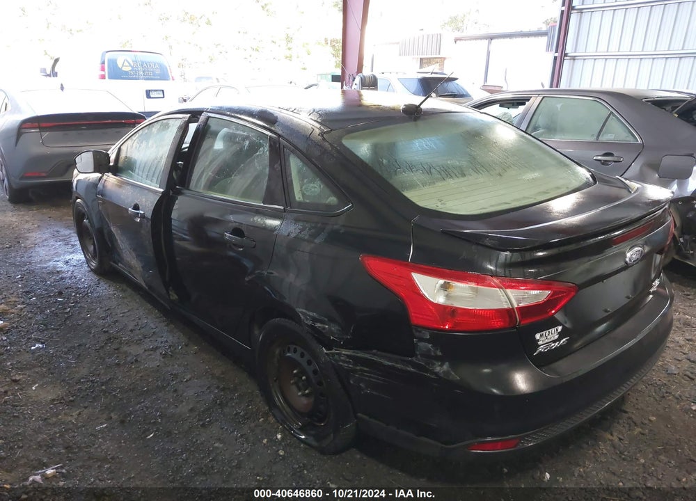 2013 FORD FOCUS SE VIN: 1FADP3F24DL331911