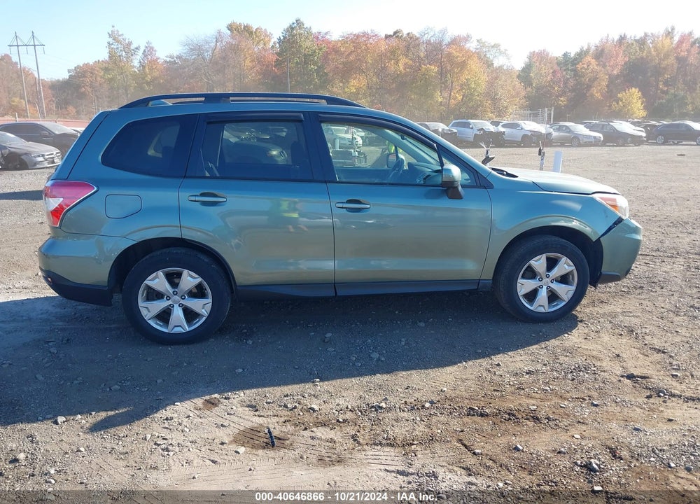 2016 SUBARU FORESTER 2.5I PREMIUM VIN: JF2SJADC2GH529625