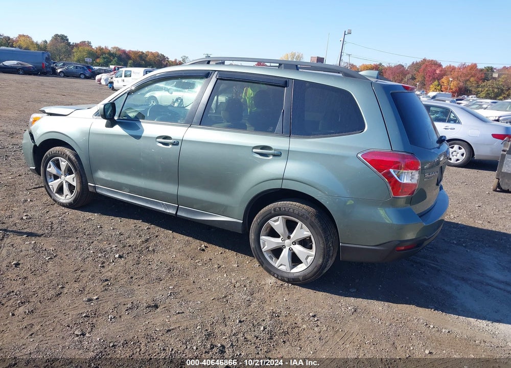 2016 SUBARU FORESTER 2.5I PREMIUM VIN: JF2SJADC2GH529625