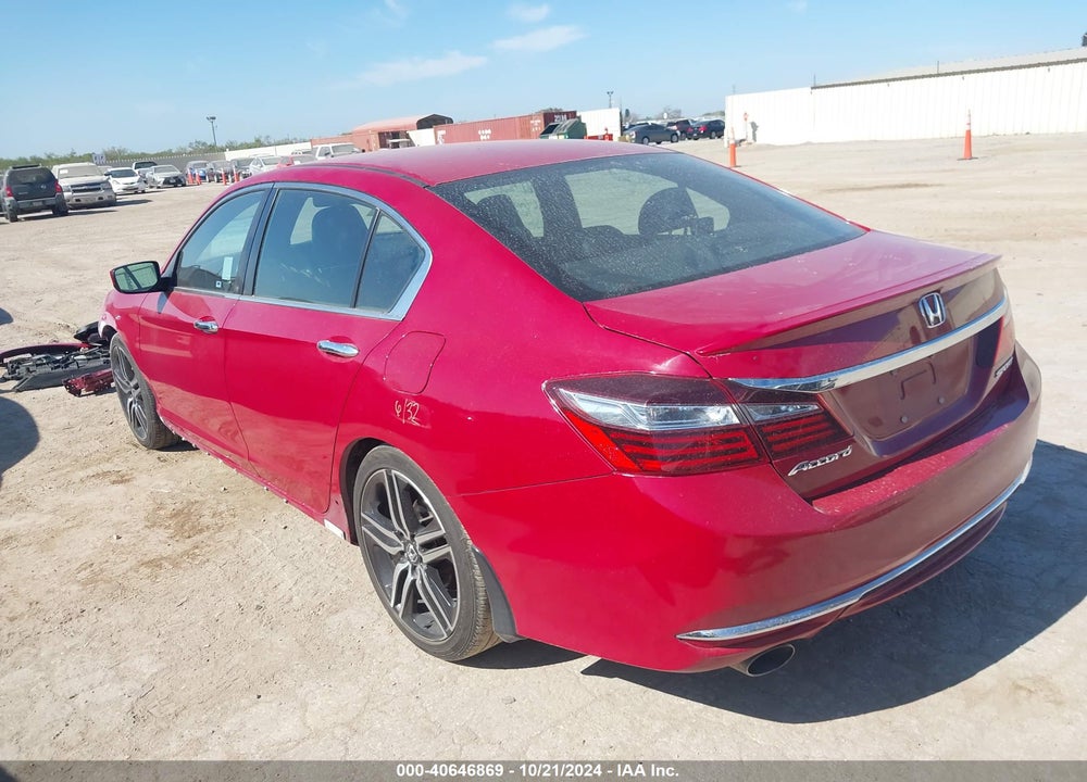 2017 HONDA ACCORD SPORT VIN: 1HGCR2F51HA063942