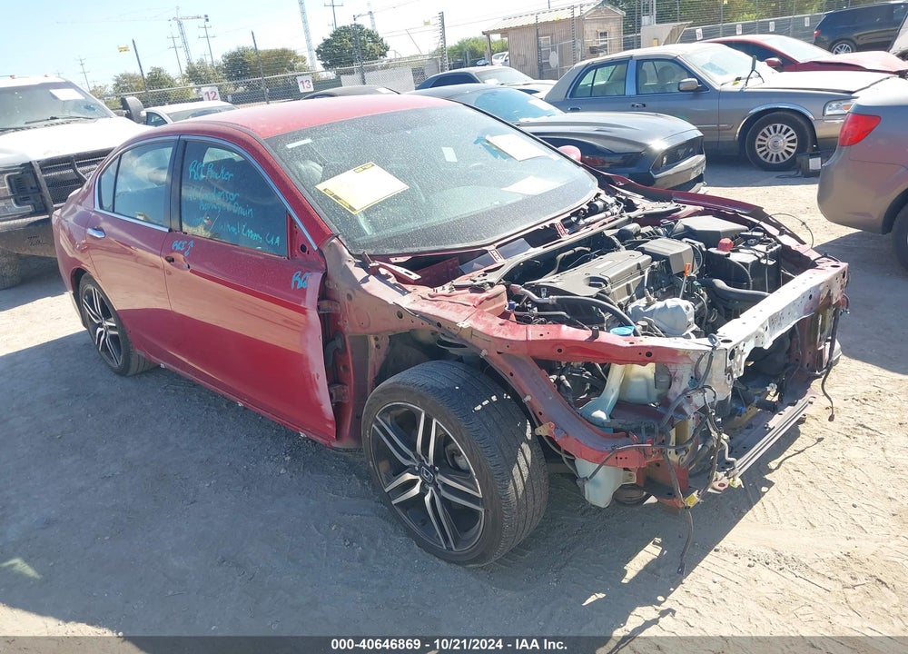 2017 HONDA ACCORD SPORT VIN: 1HGCR2F51HA063942