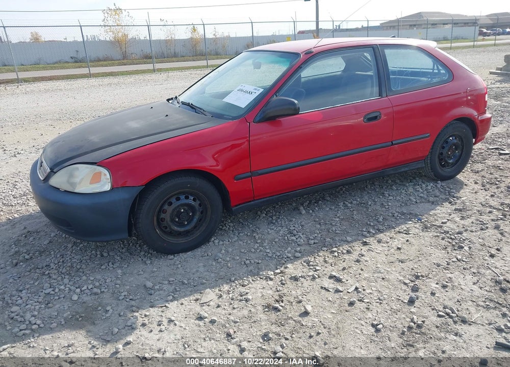 2000 HONDA CIVIC DX VIN: 2HGEJ6342YH107791