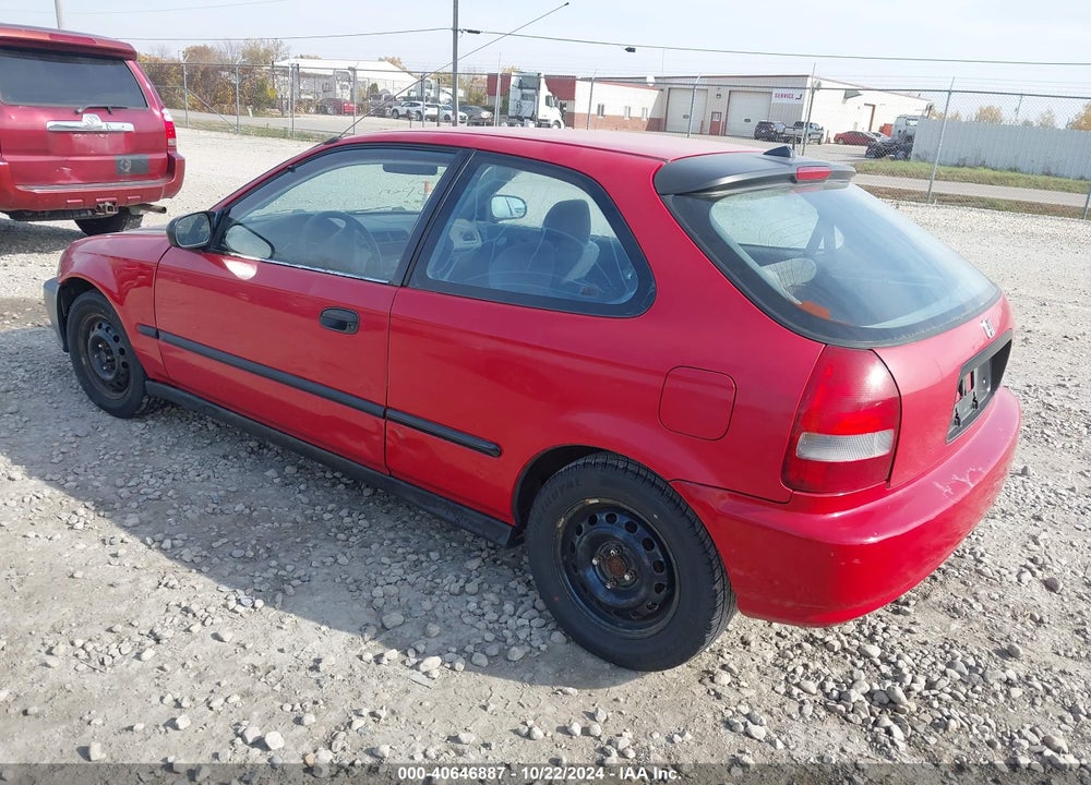 2000 HONDA CIVIC DX VIN: 2HGEJ6342YH107791