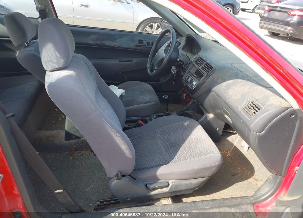 2000 HONDA CIVIC DX VIN: 2HGEJ6342YH107791