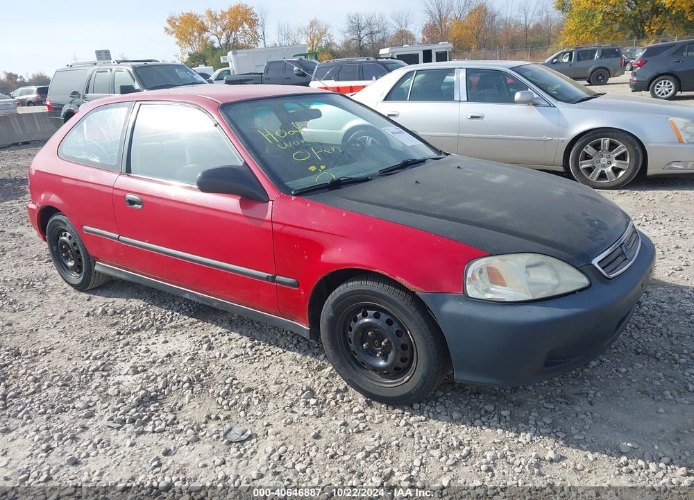 2000 HONDA CIVIC DX VIN: 2HGEJ6342YH107791