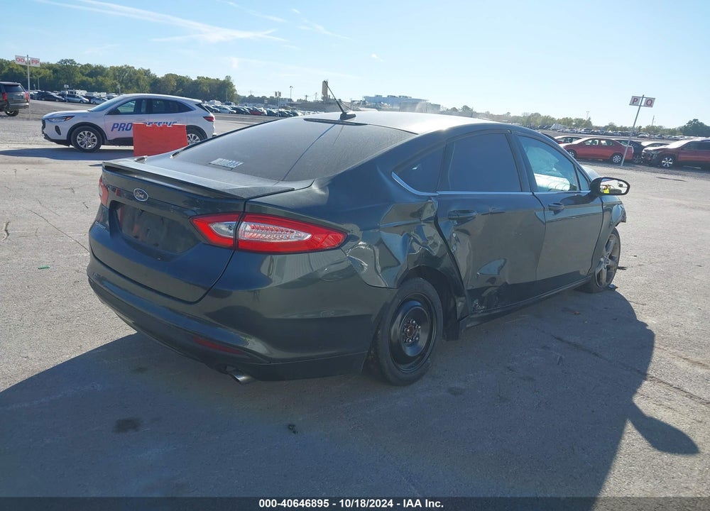 2016 FORD FUSION S VIN: 3FA6P0G73GR103650