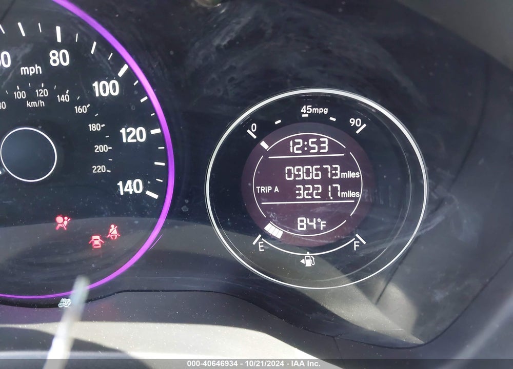 2017 HONDA HR-V EX VIN: 3CZRU5H55HM702374