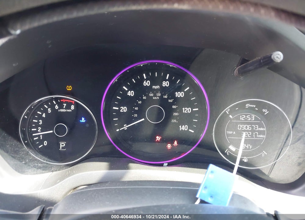 2017 HONDA HR-V EX VIN: 3CZRU5H55HM702374