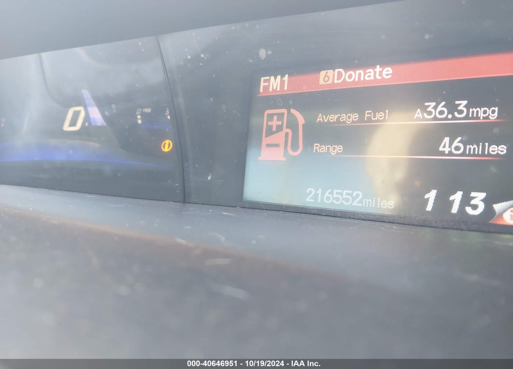 2012 HONDA CIVIC SDN LX VIN: 19XFB2F58CE340334
