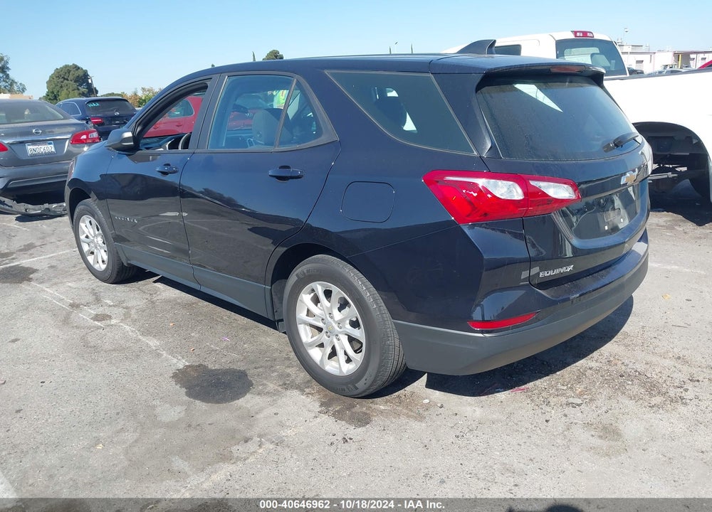 2020 CHEVROLET EQUINOX FWD LS VIN: 2GNAXHEV0L6221619