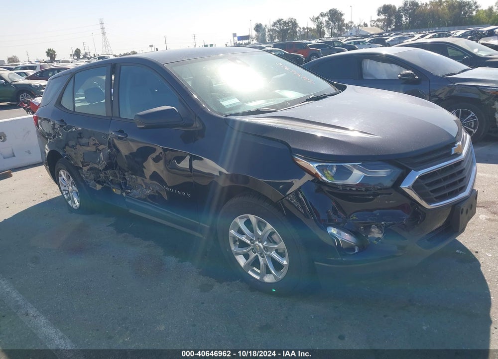 2020 CHEVROLET EQUINOX FWD LS VIN: 2GNAXHEV0L6221619