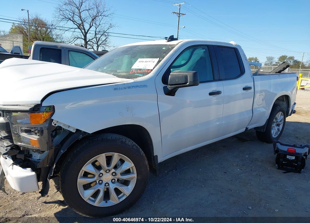 2023 CHEVROLET SILVERADO 1500 2WD STANDARD BED CUSTOM VIN: 1GCRABEK8PZ262378