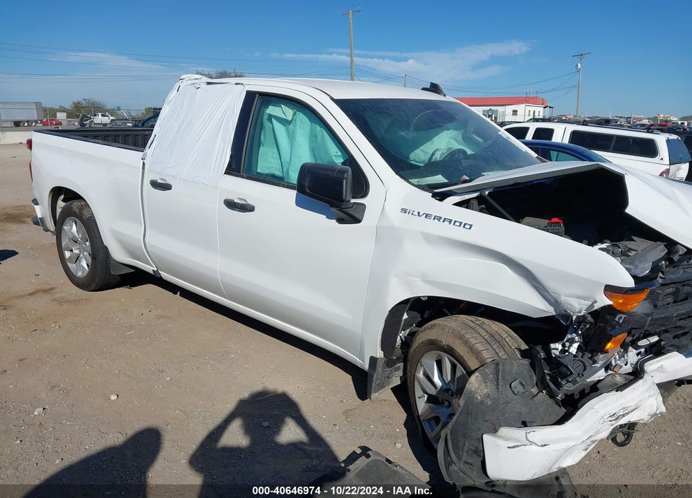 2023 CHEVROLET SILVERADO 1500 2WD STANDARD BED CUSTOM VIN: 1GCRABEK8PZ262378