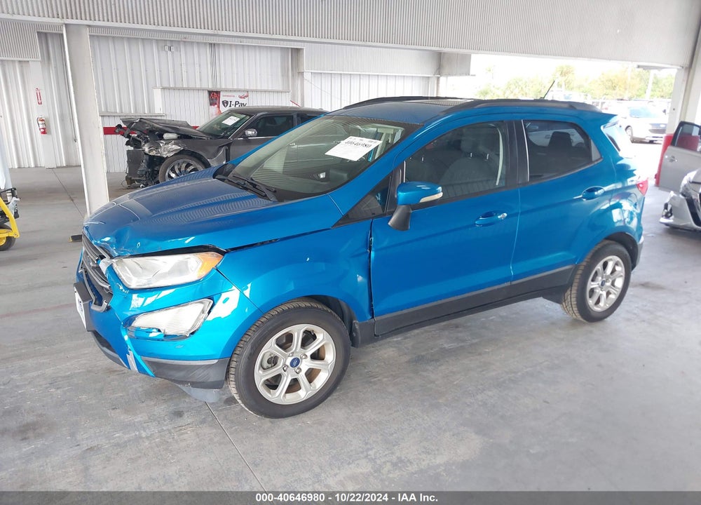 2018 FORD ECOSPORT SE VIN: MAJ3P1TE2JC158447